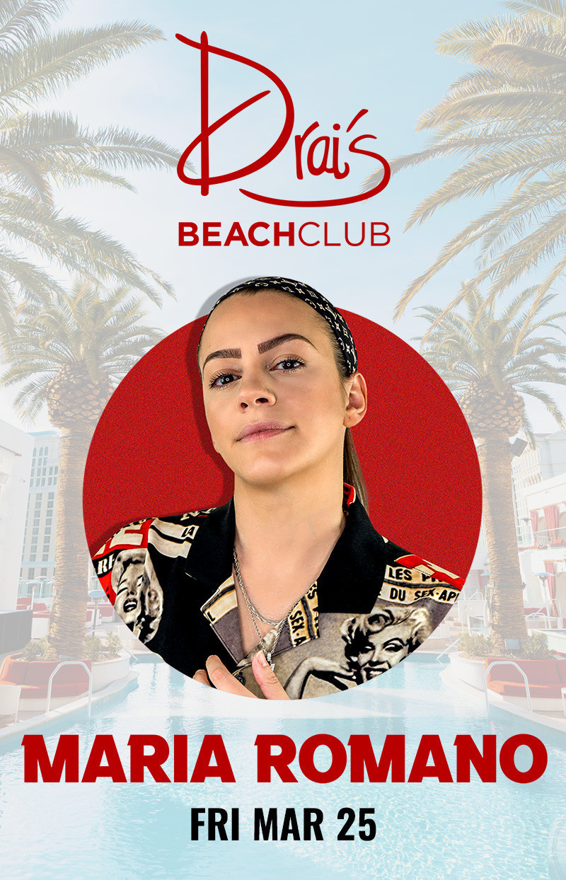 Maria Romano at Drais Beach Club