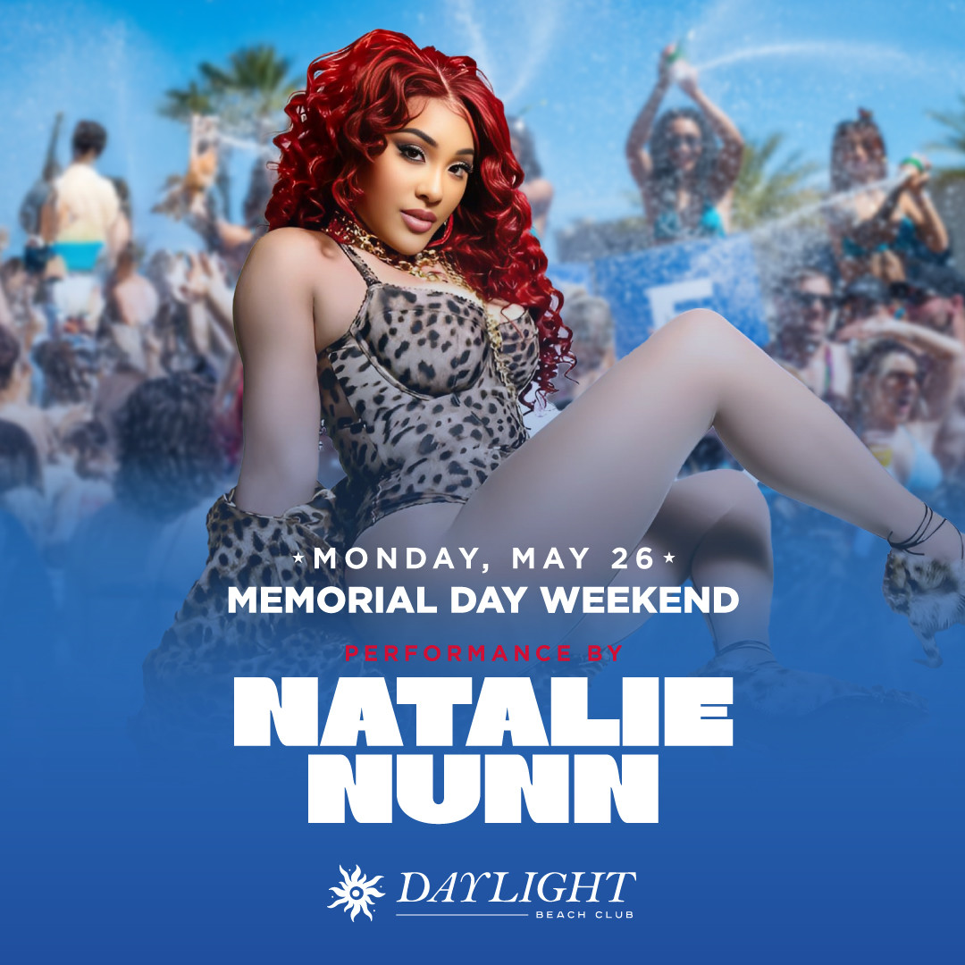 Natalie Nunn at Tailgate Beach Club on Monday May 26 2025
