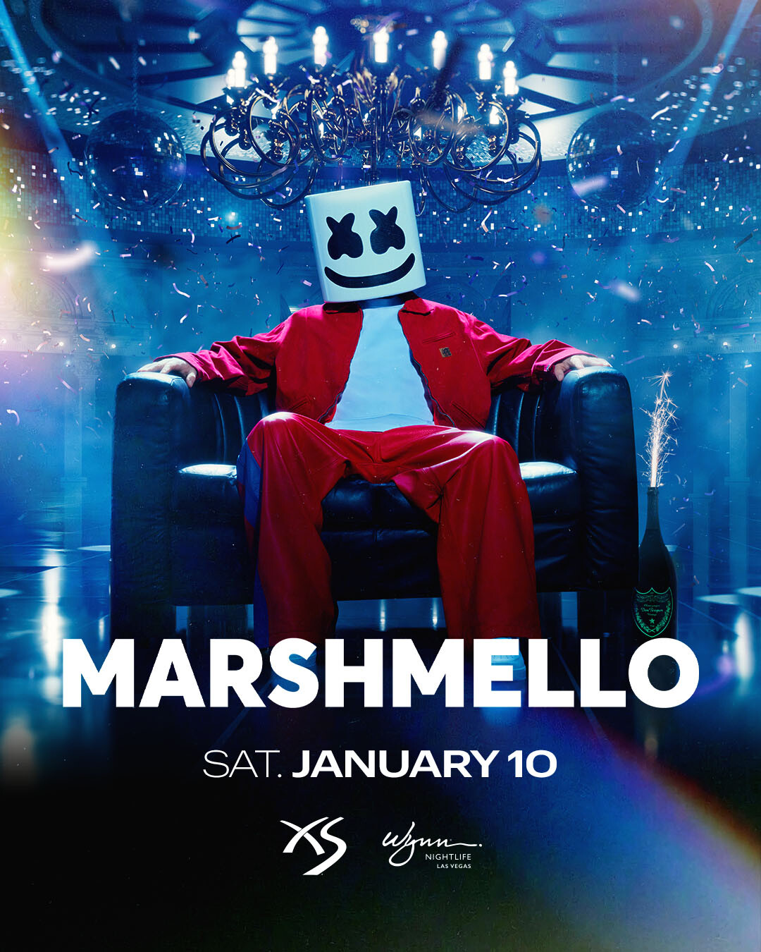 Marshmello At Xs Nightclub On Saturday January 10 2026 2284921